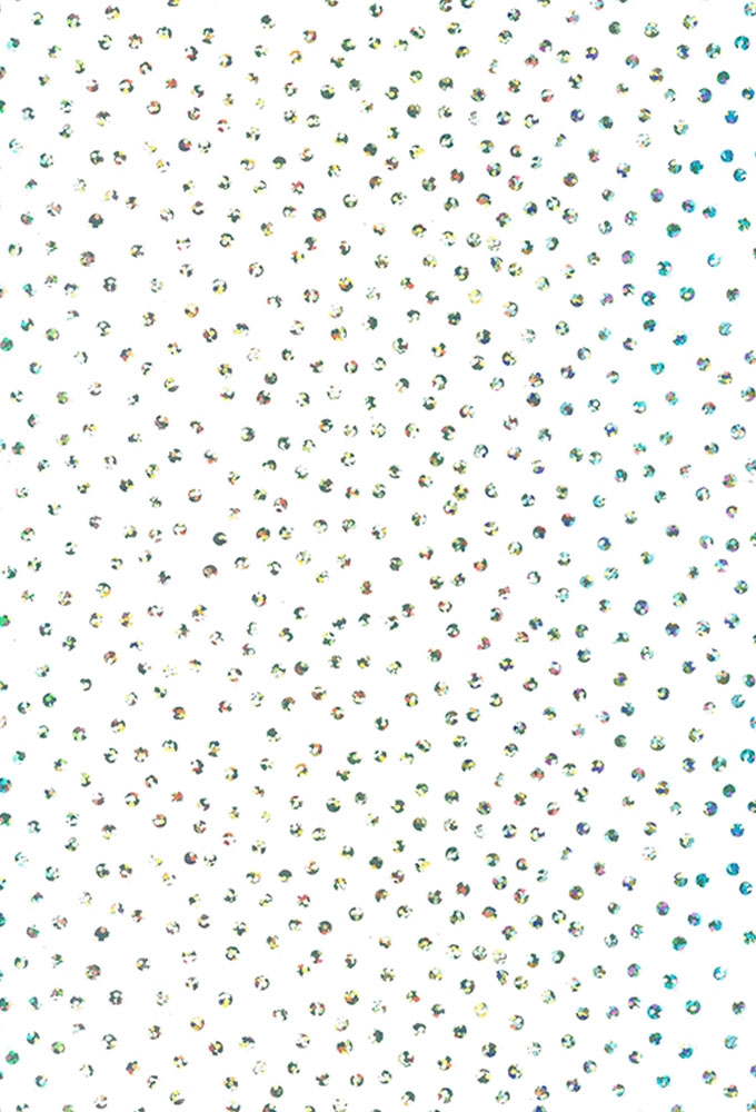 Kadopapier Consumentenrol Metallic Fabrice Dots 70cm x 1.5meter 1st