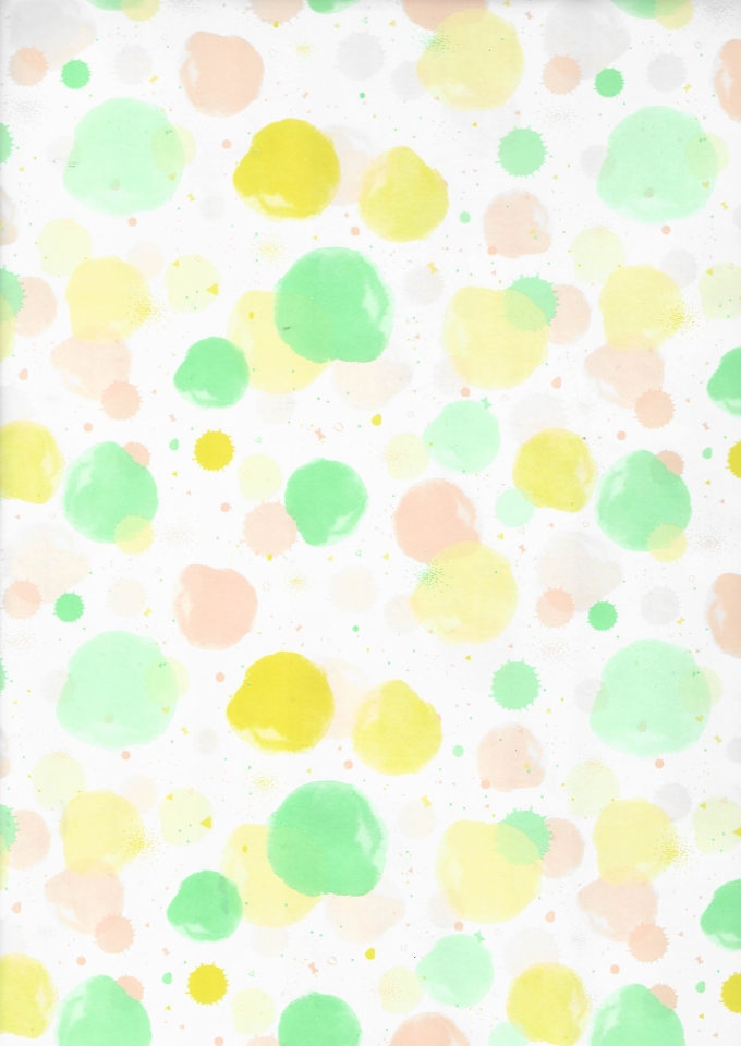 Kadopapier Consumentenrollen Everyday Spot Groen 70cm x 2meter 1st