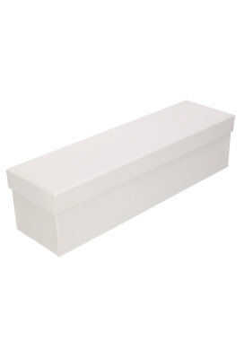 LUXE KANT & KLARE Flowerbox Latemar Creme Langwerp 33.5x9x9cm 6st