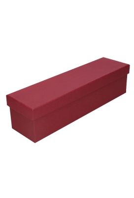 LUXE KANT & KLARE Flowerbox Latemar Bordeaux Langwerpig 33.5x9x9cm 6st