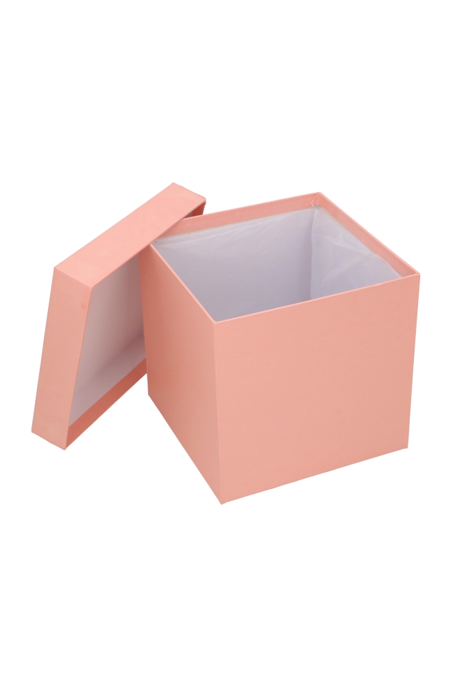 LUXE KANT & KLARE Flowerbox Latemar Roze Vierkant 20cm