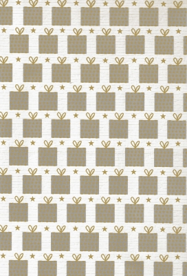 Kadopapier Consumentenrollen Kerstmis Kado Wit 70cm x 2meter 1stuks