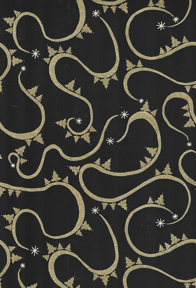 Kerstpapier Consumentenrollen Kerstmis Barok 70cm x 2meter 1