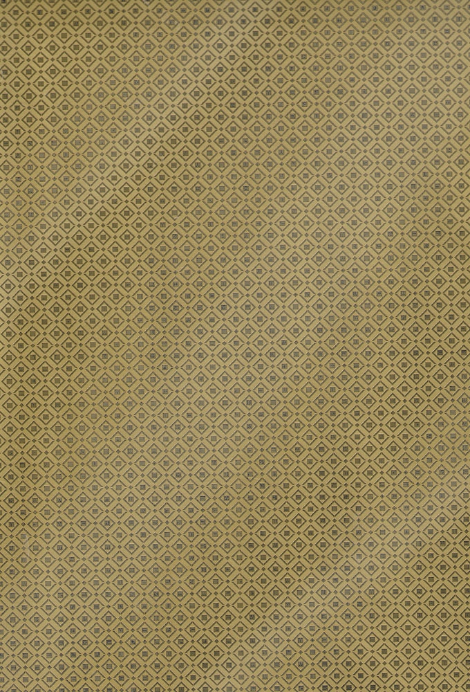 Kerstpapier Consumentenrollen Metallic Goud Ruit 70cm x 2m 