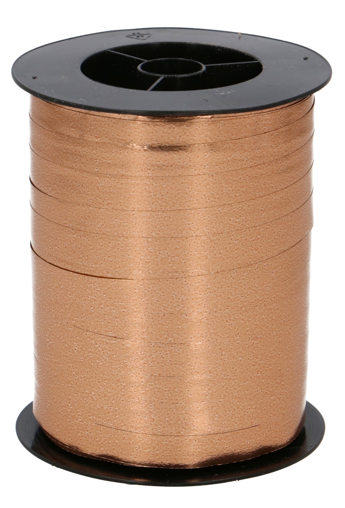 Krullint Metallic Reflex 10mm x 250 meter Koper