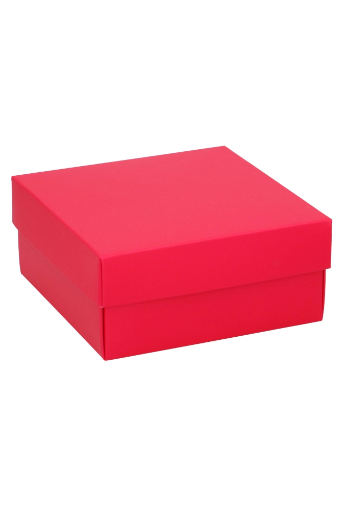 Geschenkdoos & Deksel Gaby Fuchsia Mat 12x12x5.5cm 100stuks