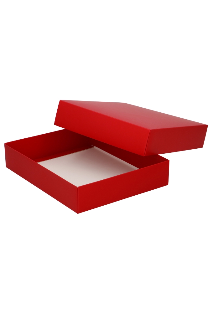 Geschenkdoos & Deksel Gaby Rood Mat 25x20x5cm 50stuks