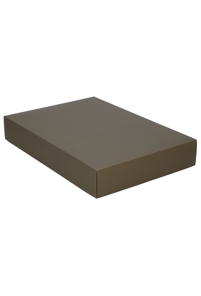 Geschenkdoos & Deksel Gaby Taupe Mat 37x26x6cm 50stuks