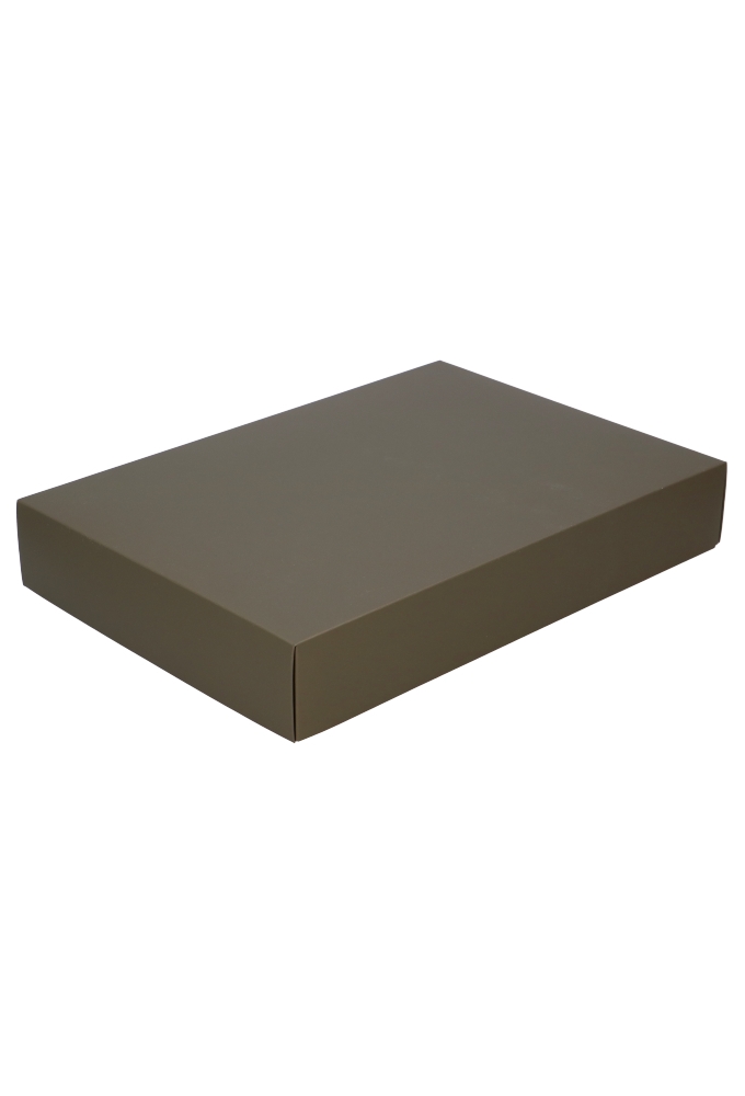 Geschenkdoos & Deksel Gaby Taupe Mat 37x26x6cm 50stuks