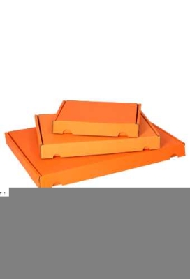 Brievenbusdoos Met Klep Pinto Kraft Oranje A6 16x12x2.5cm 23stuks