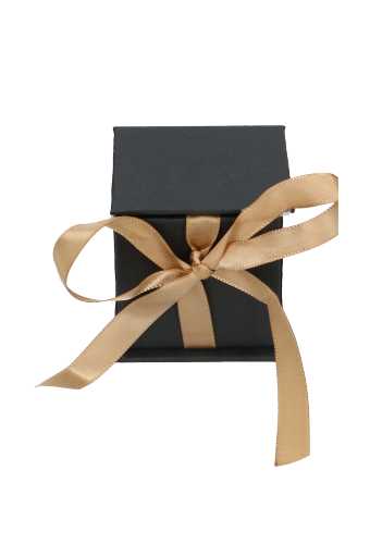 Sieradendoosjes Californie Zwart & Lint 5.5x5.5x5.5cm 10stuks