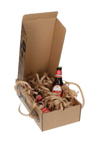 Bierdozen Premium Beer 34x17.2x9.2cm 2 flesjes Bier 15stuks