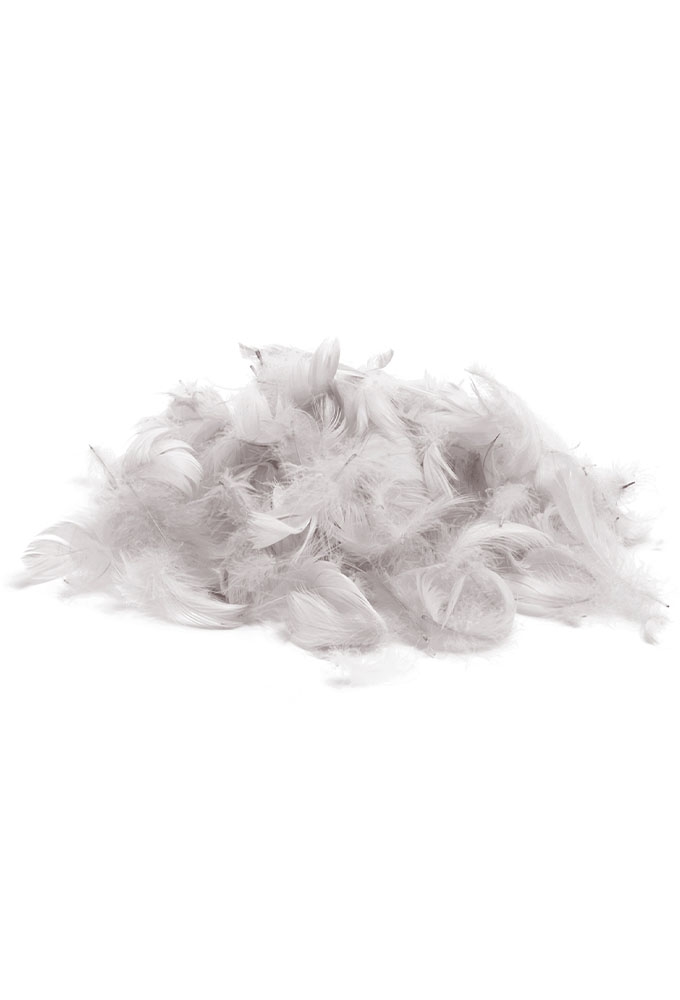 AKTIE Luxe Decoratie Veren 40 gram Grijs