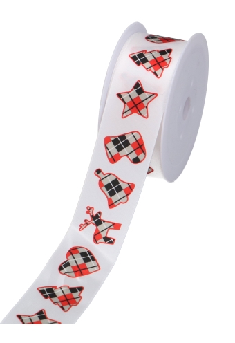 Kadolint Satijn Enkel Xmas Red 40mm x 20meter