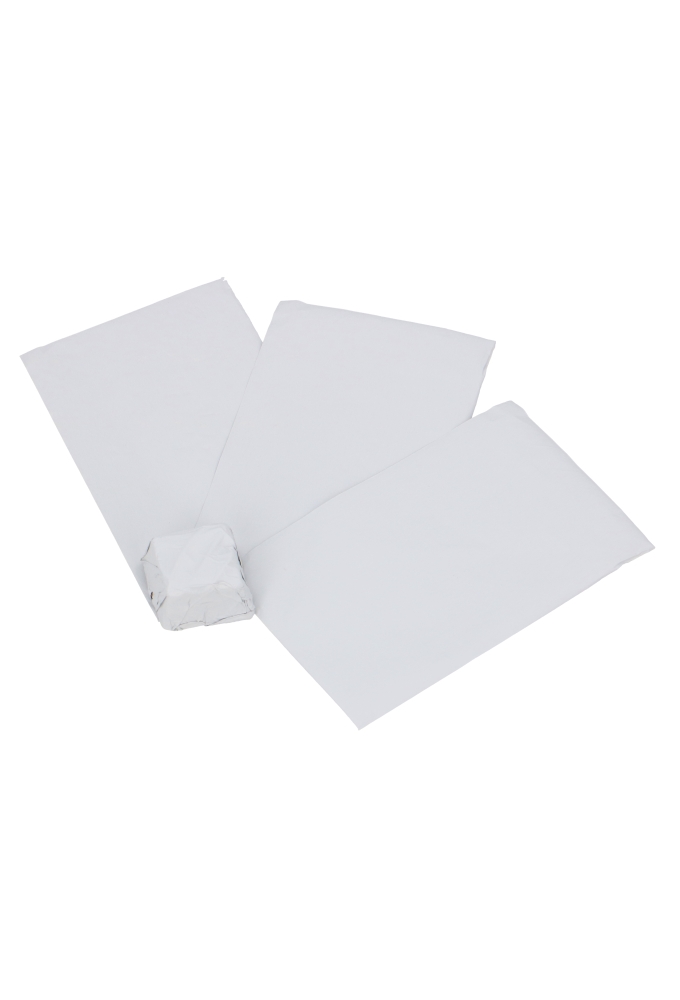 Aluminium Inpak Vellen Voor Bonbons Wit 7x11cm 200stuks