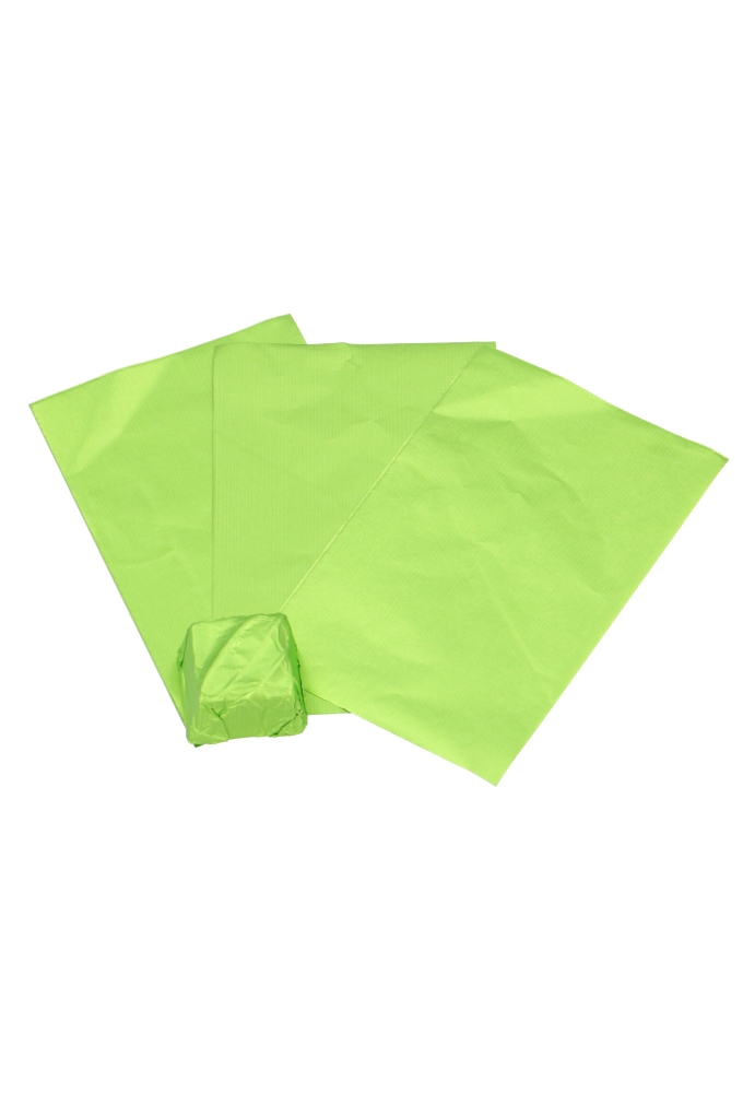 Aluminium Inpak Vellen Voor Bonbons Groen 7x11cm 200stuks