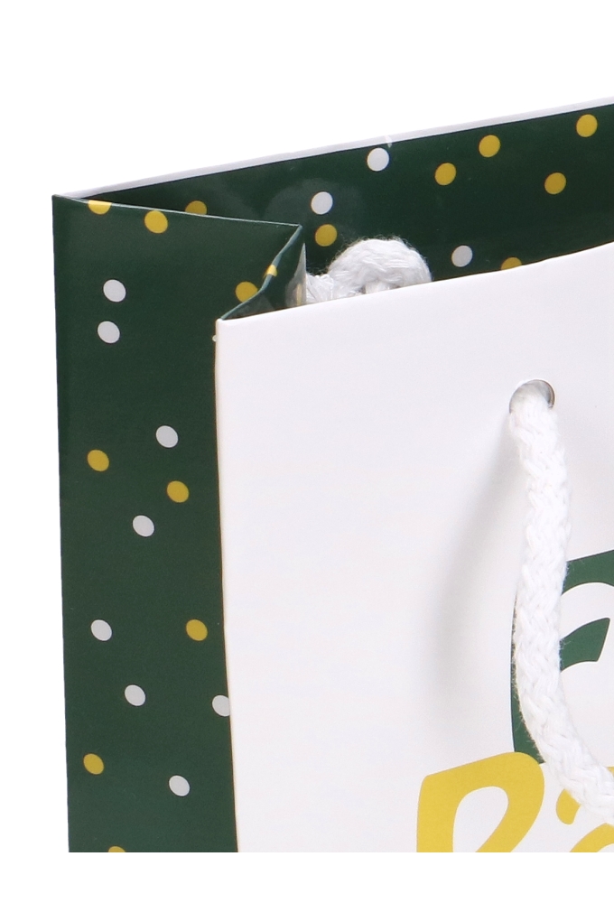 Paastasjes Happy Easter & Fijne Pasen Groen 16x7x25cm 10stuks