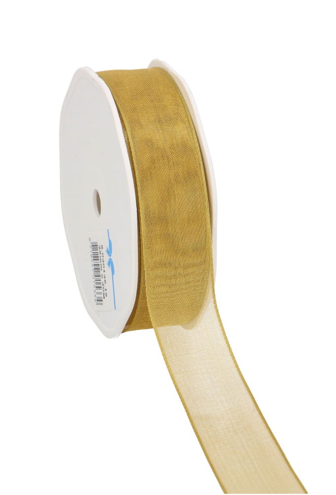 Kadolint Mat Metallic & IJzerdraad Goud 25mm x 20meter