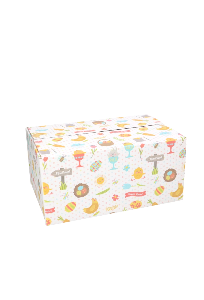 Geschenkdozen Paasprint 31x20x14cm 30stuks