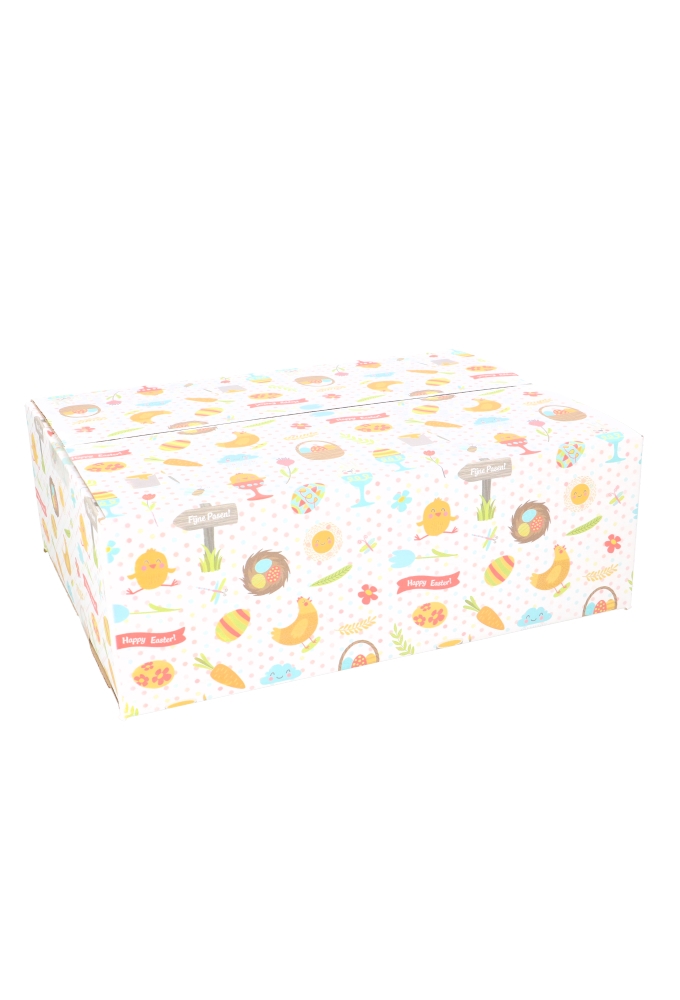 Geschenkdozen Paasprint 39x29x13cm 15stuks