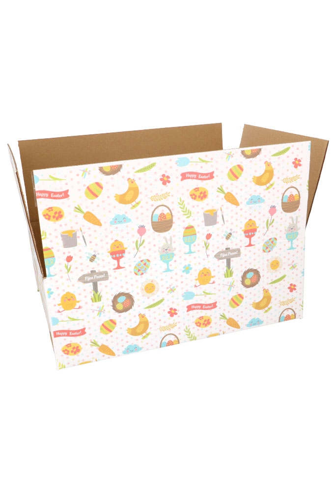 Geschenkdozen Paasprint 39x29x13cm 15stuks