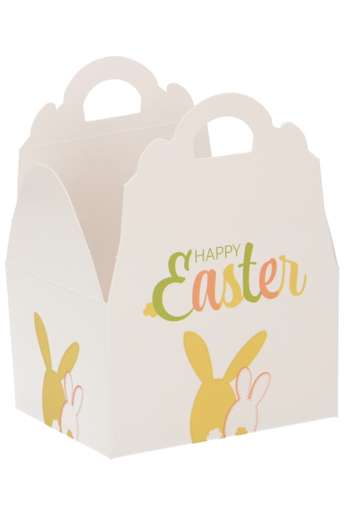 Bonbondoosjes Happy Easter 250gram Met Sluiting 9.5x7.5x6cm 24stuks