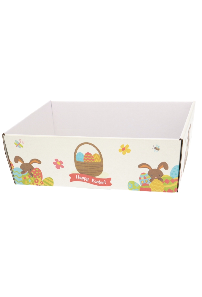 Geschenkdozen Korf Happy Easter 23x17x8cm 10stuks