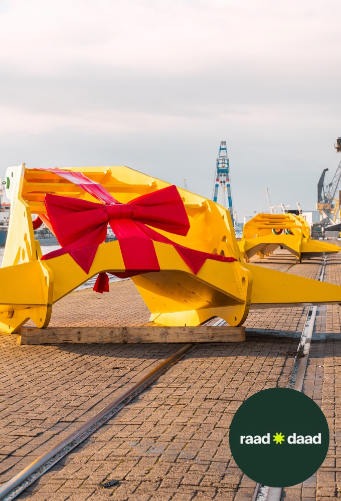 Megastrik StrikXXXL Rood 200x100cm Lint van de strik is 75cm