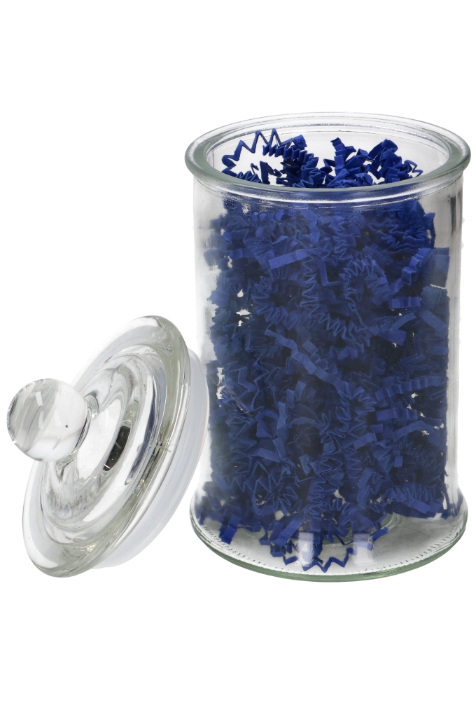 Glazen Potje Rond Met Glazen Deksel 10x18cm 6stuks