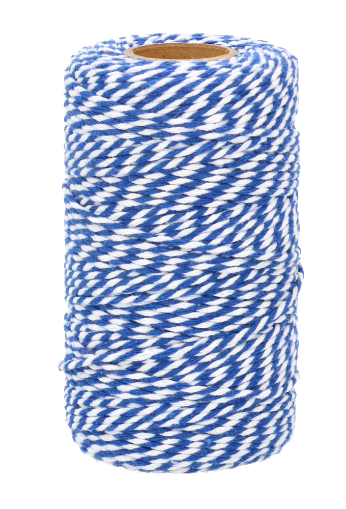 Kadolint Touw Blauw & Wit 2mm x 100 meter