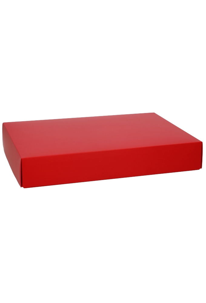 Geschenkdoos & Deksel Gaby Rood Mat 37x26x6cm 50stuks