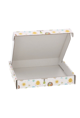 Brievenbusdoos Paasprint Vierkant 17.5x17.5x2.8cm  10stuks