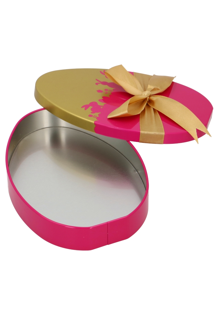 Blikken Paas Ei 19,3x13,3x3,5cm  24stuks