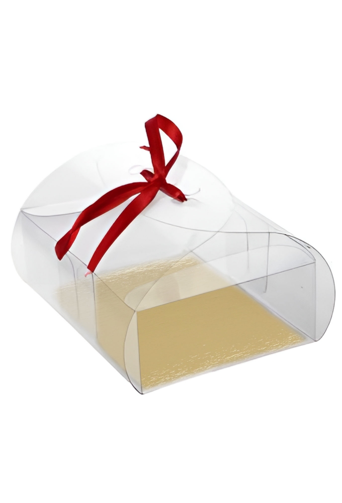 Transparant Cadeaudoosjes & Gouden Bodem 16.5x11x4cm 100stuks