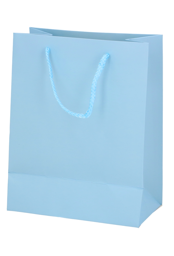 Luxe Kadotasjes Kind Medium Baby Blauw 18x10x23cm 12stuks