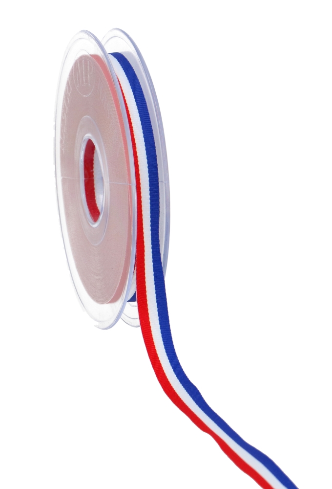 Cadeaulinten Stofband Nederland Rood Wit Blauw 1cm x 20meter