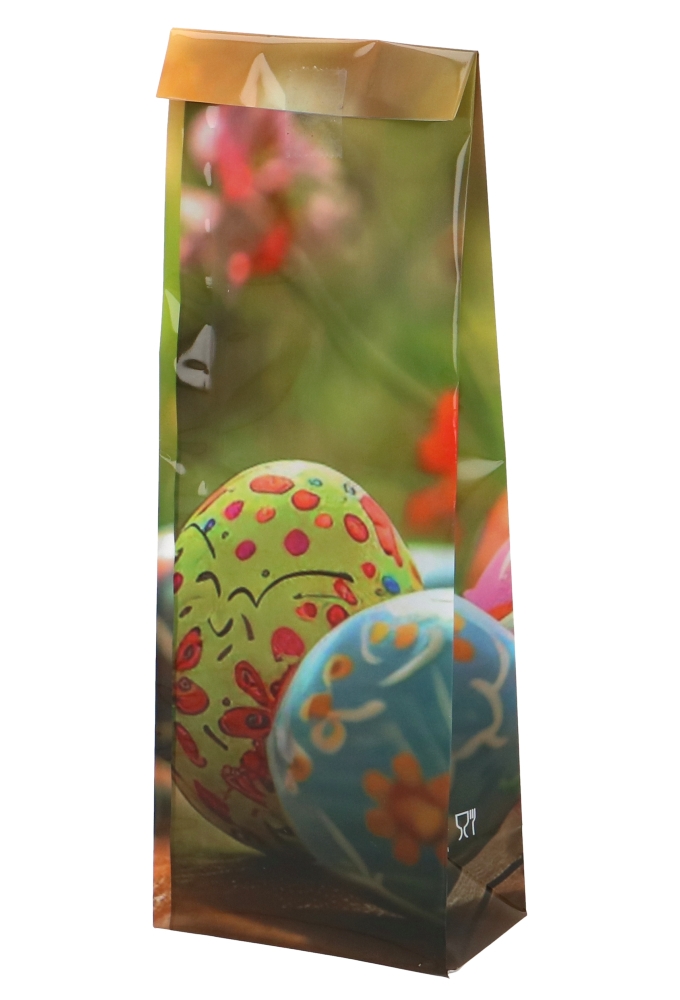 Cellofaan Blokbodemzakjes Voorjaar & Paaseitjes 8x5x24cm 50stuks