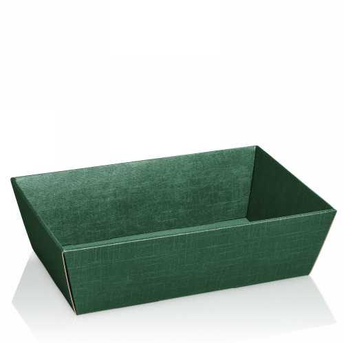 Geschenkdoos Korf Relief Groen 33x19x11cm 25stuks