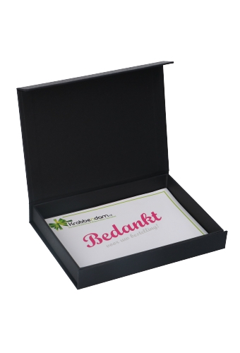 Luxe Magneetdozen New York FSC® ZwartMat 15.5x11x2cm A6 Los Model