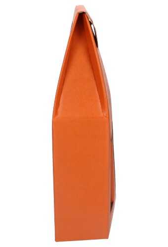 Luxe Wijndozen Vigo Oranje voor 2 fles 18x9x38.5cm 30stuks OP IS OP