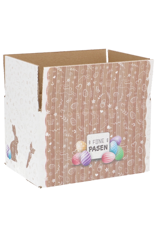 Geschenkdozen Fijne Pasen 21.5x15x12cm 30stuks