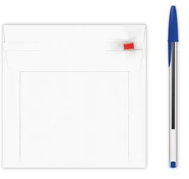 Kartonnen Verzendenveloppen Keulen 12.5x12.5cm 350grams 100stuks