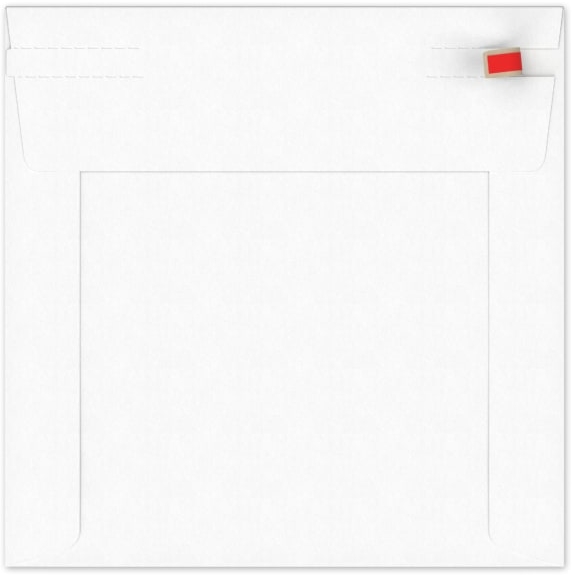 Kartonnen Verzendenveloppen Keulen 14x14cm 350grams 100stuks