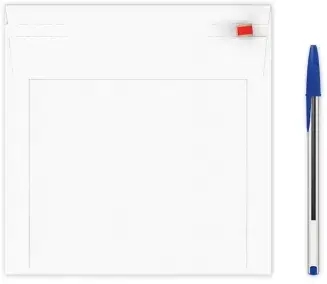 Kartonnen Verzendenveloppen Keulen 16.4x16.4cm 350grams 100stuks