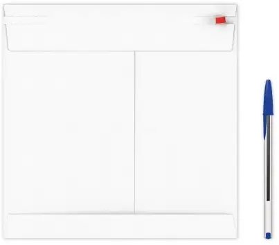 Kartonnen Verzendenveloppen Keulen 24.9x24.9cm 350grams 100stuks