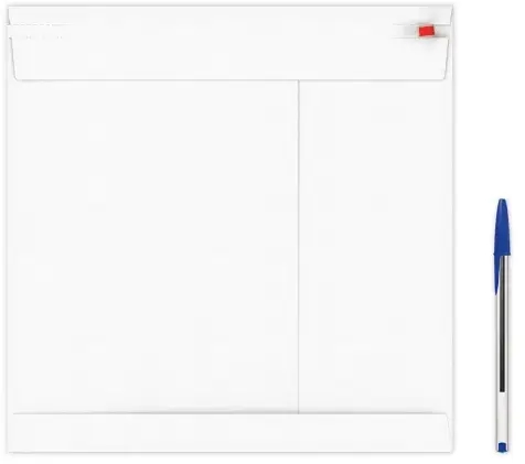 Kartonnen Verzendenveloppen Keulen 30x30cm 350grams 100stuks