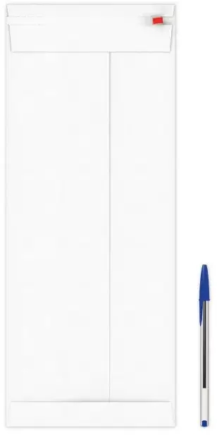 Kartonnen Verzendenveloppen Keulen 17x44cm 350grams 100stuks