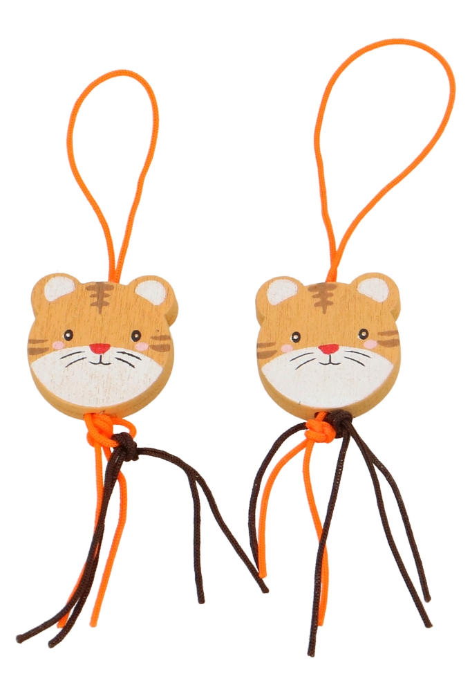 Gelukspoppetjes Tijger Met Koord 100stuks