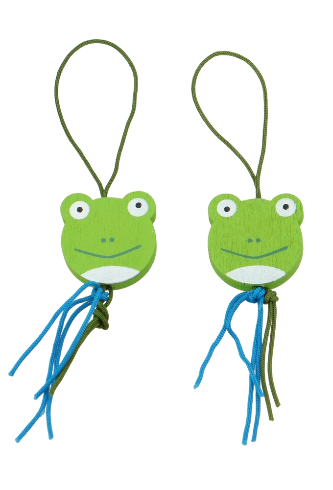 Gelukspoppetjes Kikker Met Koord 100stuks