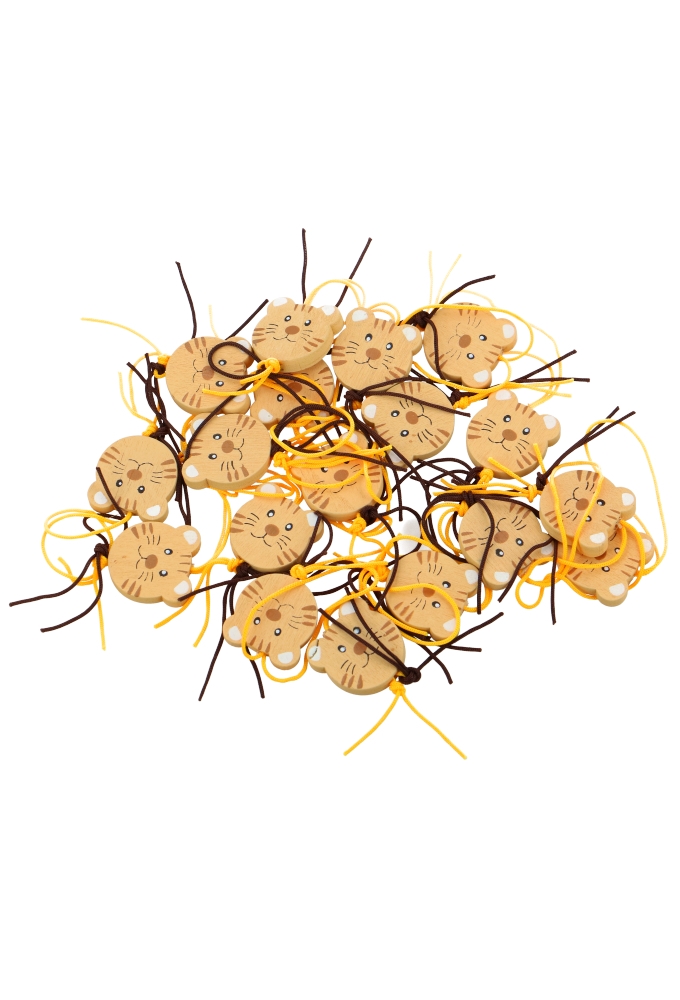 Gelukspoppetjes Leeuw Met Koord 100stuks